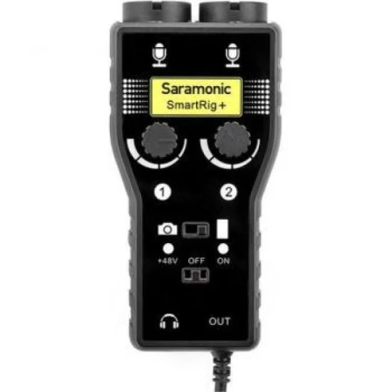 Saramonic Two channel Universal Audio Adapter for both camera & smartphone